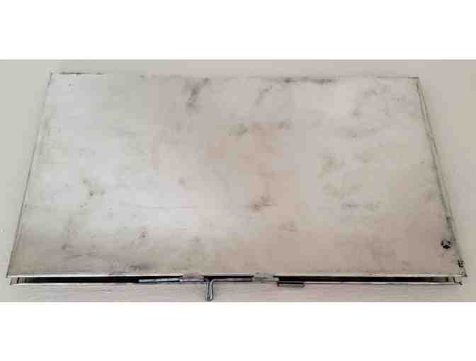 Vintage Mexican Tin Nativity Scene in a Folding Case