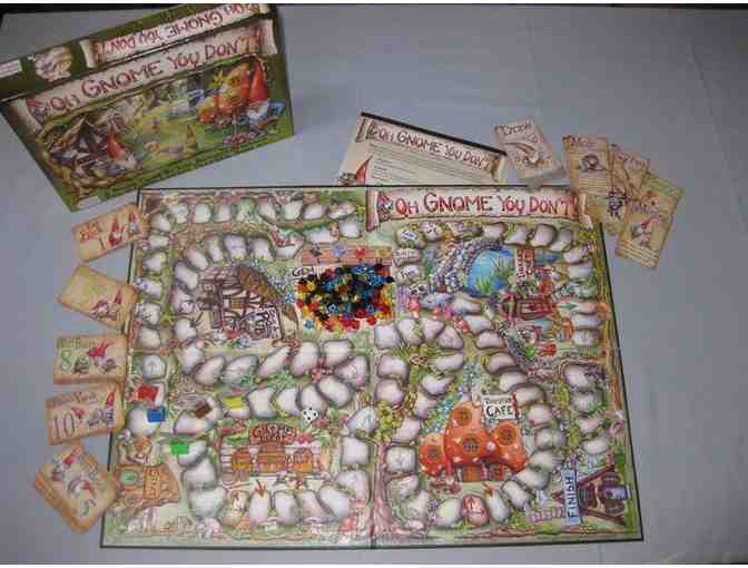 Oh Gnome You Don't! Board Game