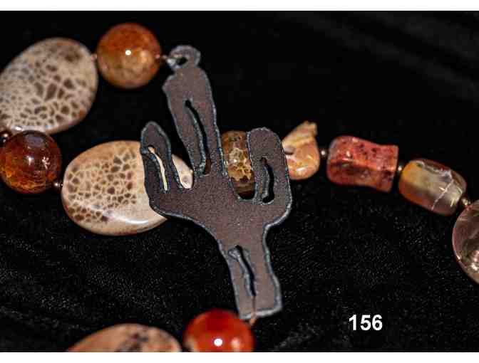 'Sunrise, Sunset Tucson' Bead and Stone Chain