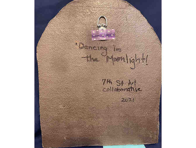 'Dancing in the Moonlight' Ceramic Garden or Home Decor: Day of the Dead