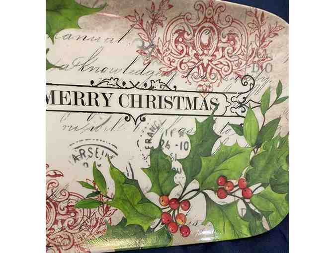 Christmas Tray, Book & Ornament set