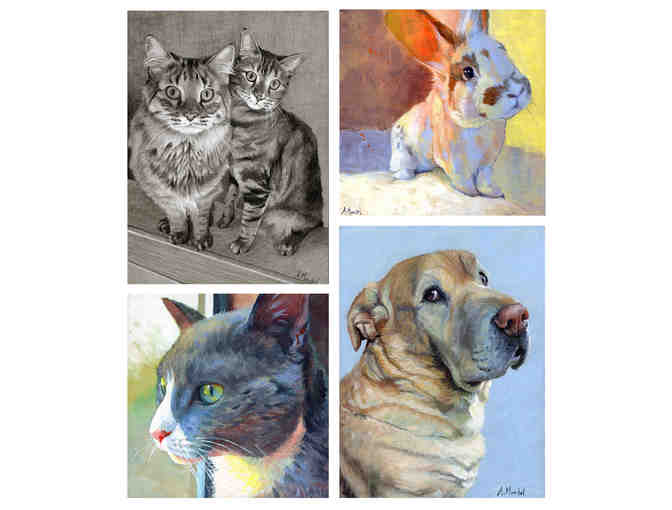 Pet Portrait by Amanda Moeckel-Calatzis