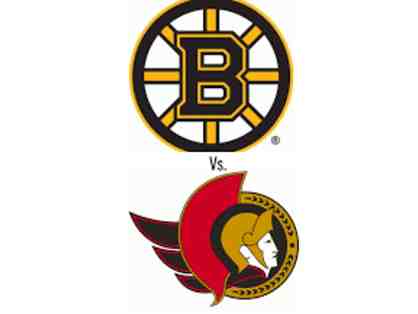 2 Loge Seats - Boston Bruins - January 23, 2025.