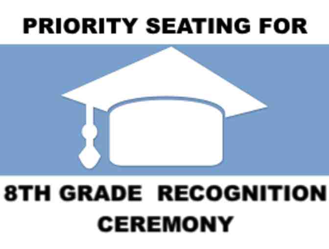 8th Grade Recognition Ceremony - 4 Prime Seats: June 4, 2025 - Photo 1