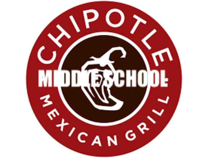 Middle School: Chipotle Lunch for your Child and 3 Friends - Photo 1