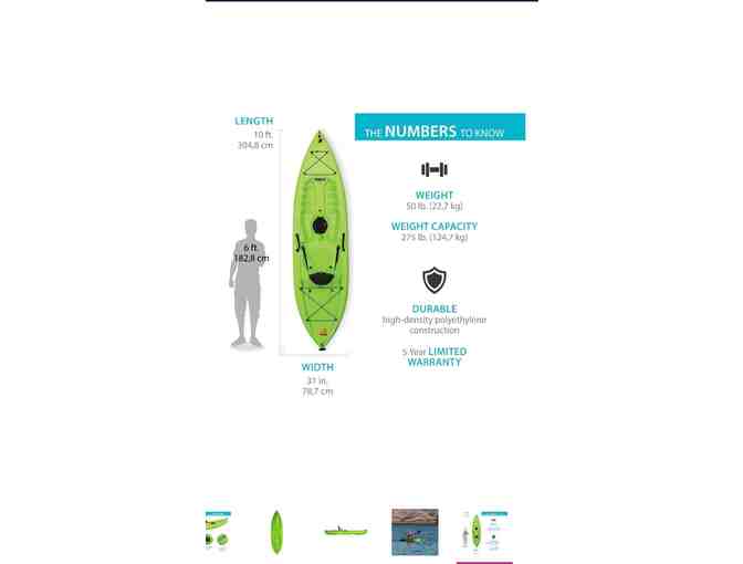 Lifetime 90816 Tahoma Sit-On-Top Kayak