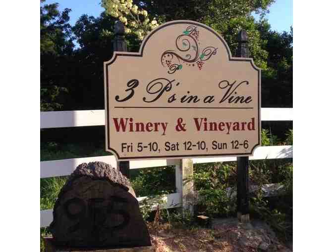 3 P's In A Vine Wine Basket