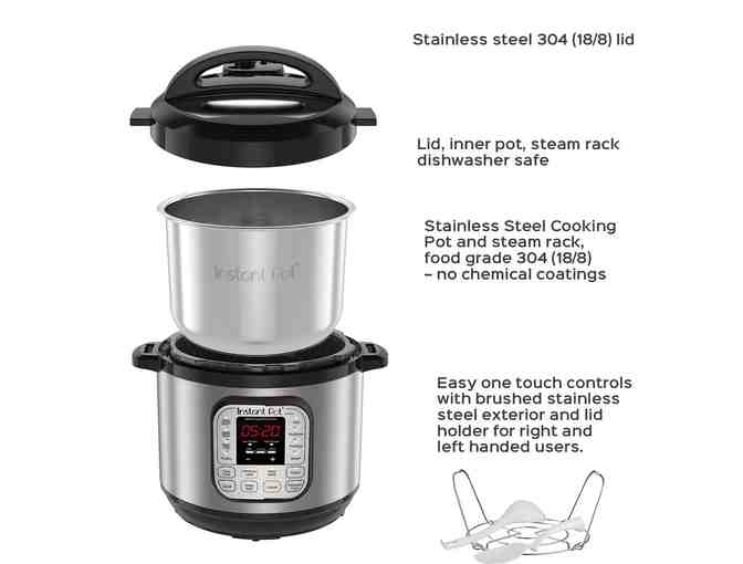 Instant Pot and Instant Pot Cookbook - donated by Logan County Electric Cooperative