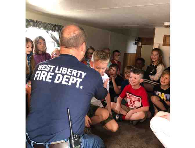 West Liberty Fire Department - Ride to School in a Fire Truck