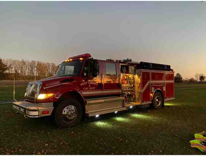 West Liberty Fire Department - Ride to School in a Fire Truck