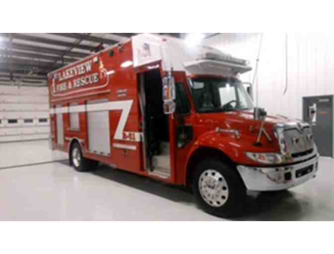 Ride to School in a Fire Truck by the Lakeview Fire Department