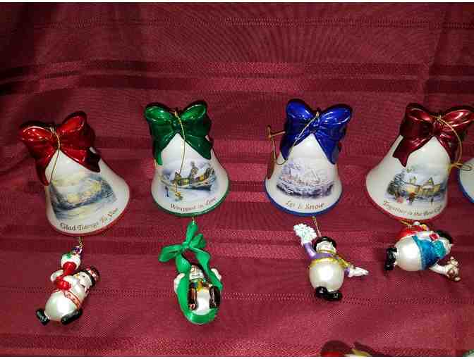 Thomas Kinkade - Ringing in the Holidays  - Donated by Caroline Notestine