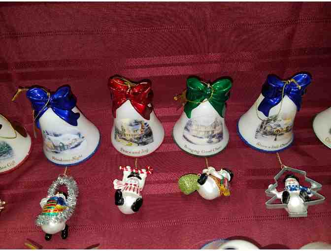 Thomas Kinkade - Ringing in the Holidays  - Donated by Caroline Notestine