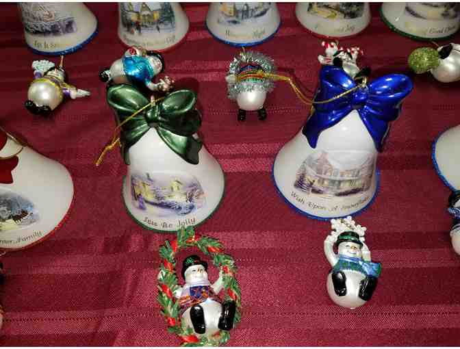 Thomas Kinkade - Ringing in the Holidays  - Donated by Caroline Notestine