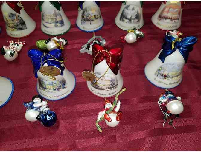 Thomas Kinkade - Ringing in the Holidays  - Donated by Caroline Notestine