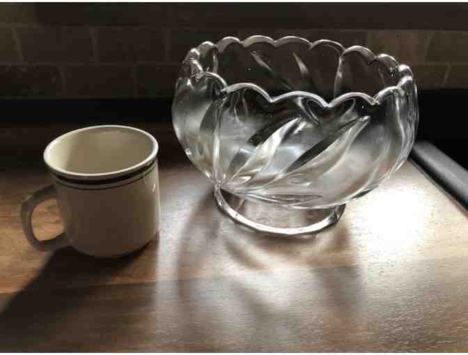 Glass Fruit Bowl