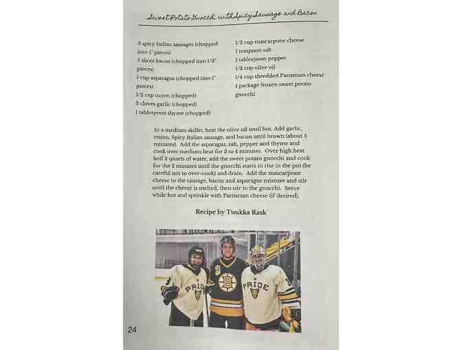 Boston Bruins Alumni Eats Cookbook