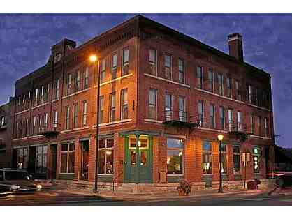 1 night at fabulous Water Street Inn @ Stillwater, MN 4 star rated + $100 FOOD Credit