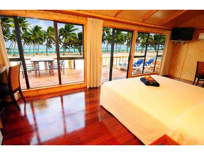 Enjoy 7 nights Aitutaki Lagoon Private Island Resort South Pacific Cook Island