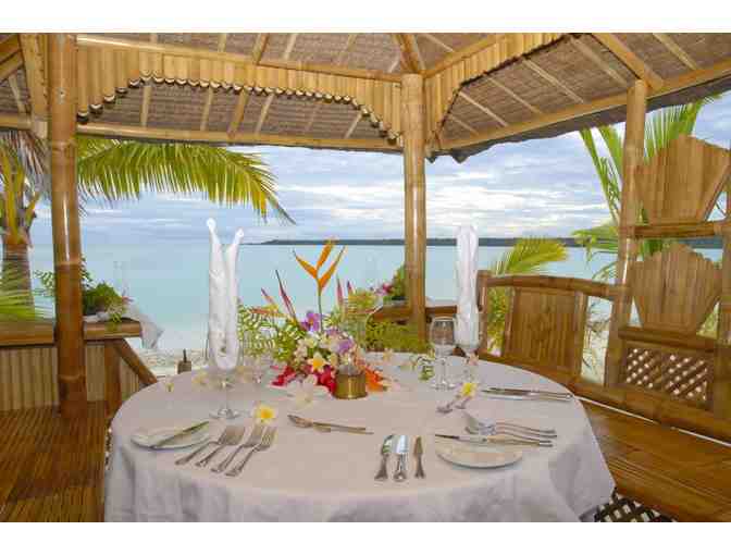 Enjoy 7 nights Aitutaki Lagoon Private Island Resort South Pacific Cook Island