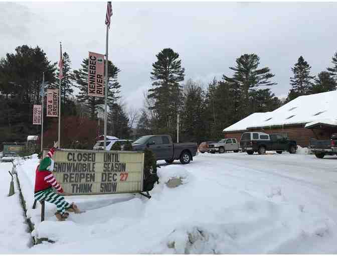 Enjoy 1 night stay for 2 @ Northern Outdoors LOG CABIN The Forks, Maine + $100 FOOD