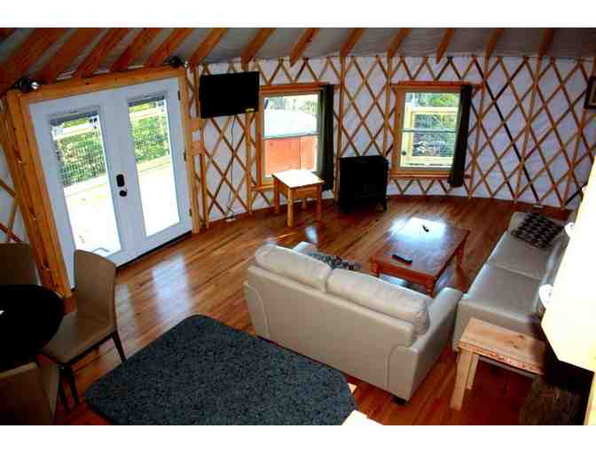 Enjoy 3 nights in LUXURY YURT w/HOT TUB @ Red River Cabins Campton, KY +MoRE!!