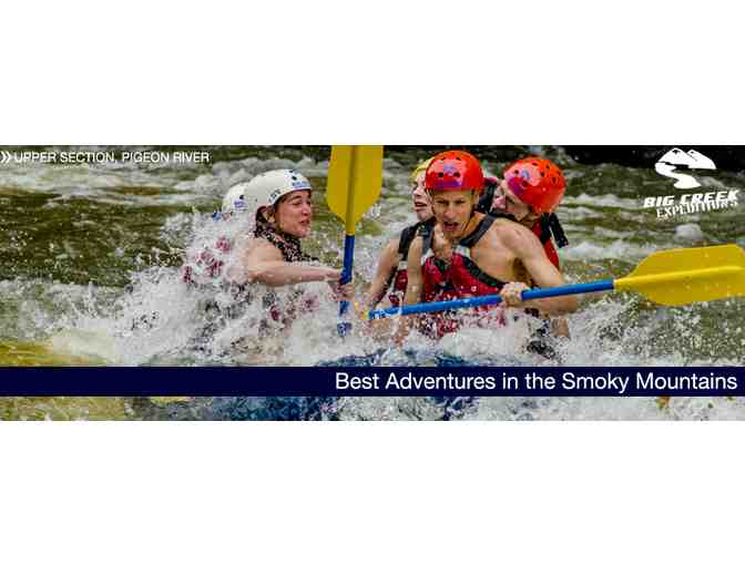 Enjoy $400 Credit  Big Creek White Water Rafting Smokey Mtns, Tennesse + $100 FOOD CREDIT