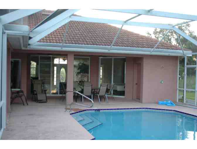 Enjoy 5 nights 4 bd waterfront mansion w/tennis court & pool, Ft Pierce, Fl + MORE!!