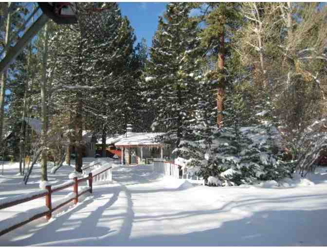 Enjoy 5 nights @ 4 star Rustic Cabin Big Bear Mountains for 4 + $200 FOOD CREDIT