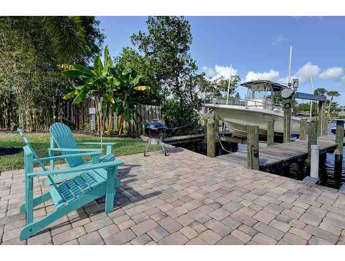 Enjoy 5 night WaterFront Home PALM CITY, FLORIDA 4 bed w/boat dock  $100 FOOD