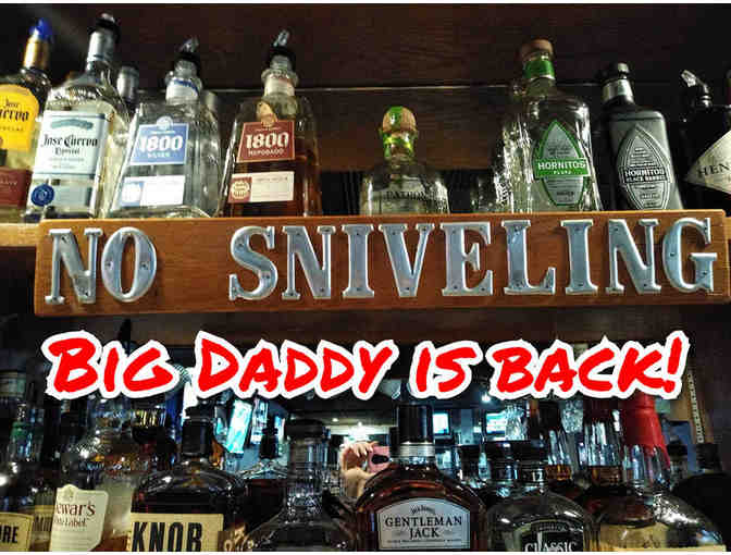 Enjoy $100 Big Daddys Sports Lounge, Phoenix, Arizona + $200 BONUS Food Credit