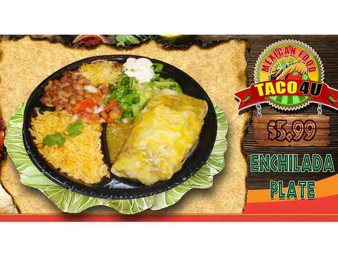 Enjoy $100 Taco 4 U, Mesa, Arizona + $200 BONUS Food Credit