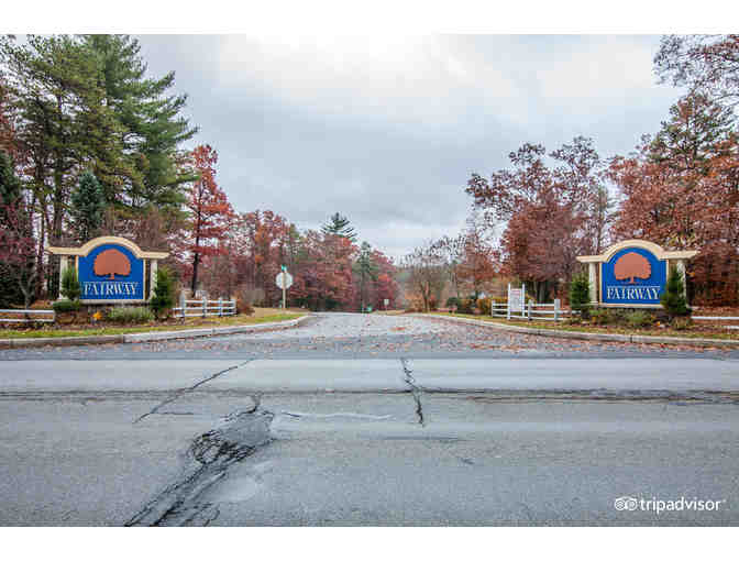 Enjoy 7 nights @ 4 star The Villas At Tree Tops 2 bed Bushkill, PA + $100 FOOD Credit