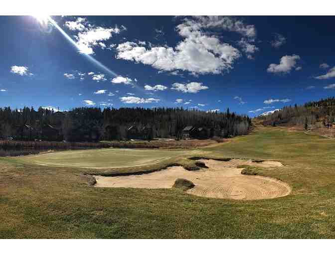Enjoy Golf for 4 @ Raven Golf Club At Three Peaks Silverthorne,Co + $100 Food Credit