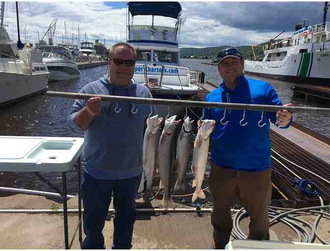 Enjoy Half DAY CHARTER FISHING for 4 Fishing Charters of Duluth,MN 5star reviews+$100 FOOD