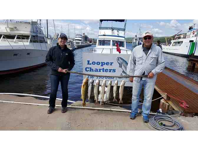 Enjoy Half DAY CHARTER FISHING for 4 Fishing Charters of Duluth,MN 5star reviews+$100 FOOD