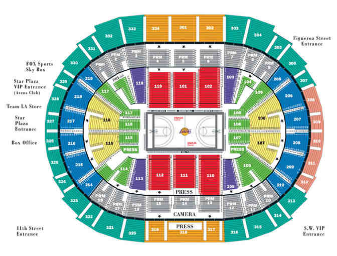 4 Premium Seats to See the Los Angeles Lakers vs. Atlanta Hawks (Parking Pass Included)