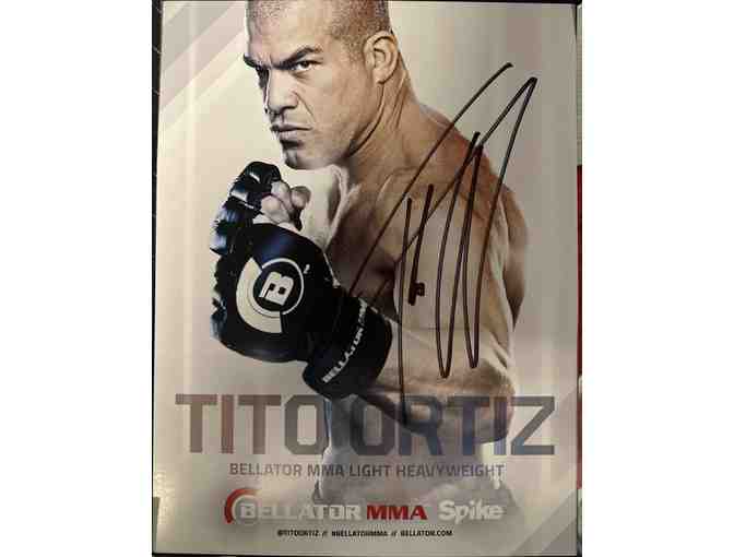 Legendary Fighters Collection: Signed Photos by Iconic Champions 8 signed Fight Pictures