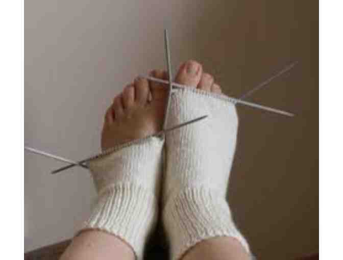 Custom Hand-Knit Socks