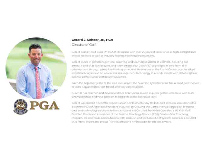 Golf Lesson with One Year Membership at Golf Lab CT