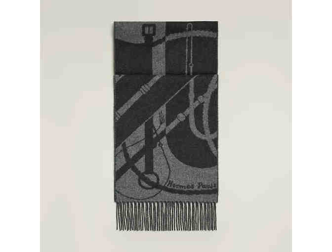 Hermes Clic Clac Men's Cashmere Scarf