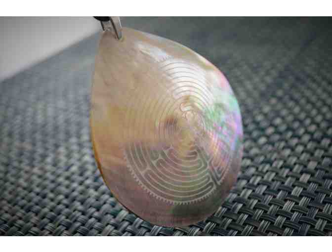 Shell Necklace - featuring Chartres Labyrinth