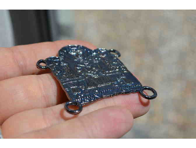 Pilgrimage Badge with subtle RAINBOW SHEEN - Direct from Chartres