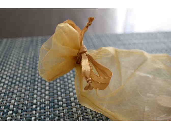 Ascending Light Necklace Featuring the Sun, Moon & White Topaz