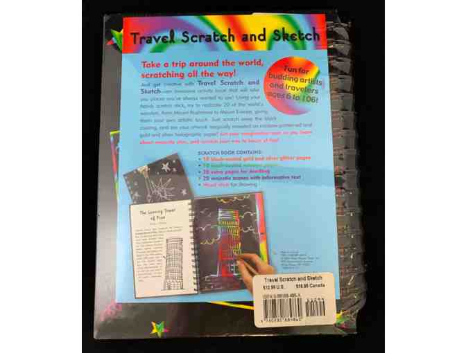 Travel Scratch and Sketch Activity Book
