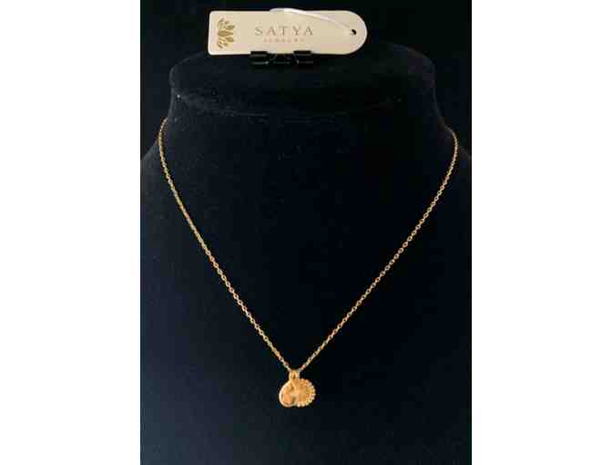 Transcendent Duo Necklace Featuring Mandala and Citrine