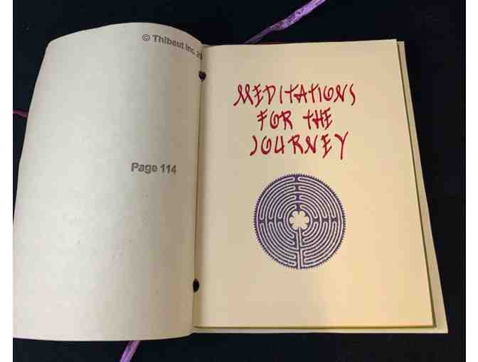 Labyrinth Prayer Beads and Contemplative Quote Booklet