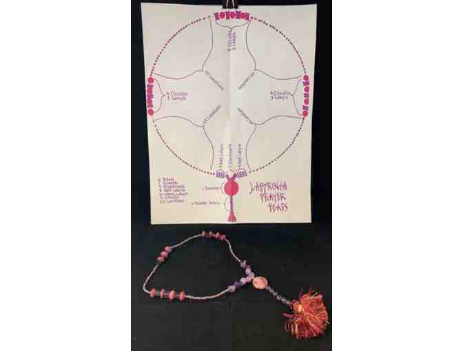 Labyrinth Prayer Beads and Contemplative Quote Booklet