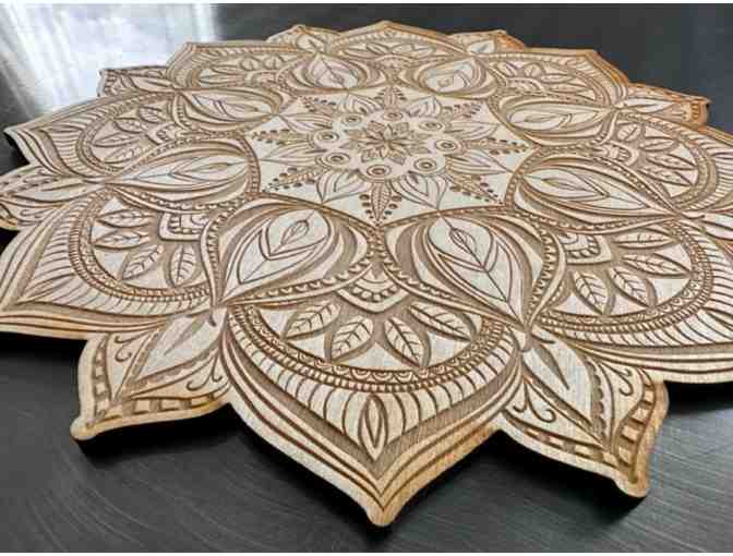 Birch Wood Mandala - Photo 2