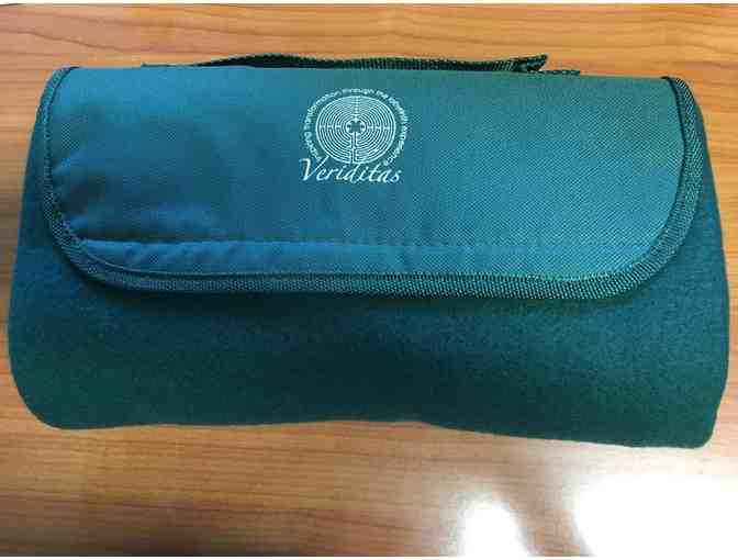 Veriditas Green Fleece Blanket - Photo 1